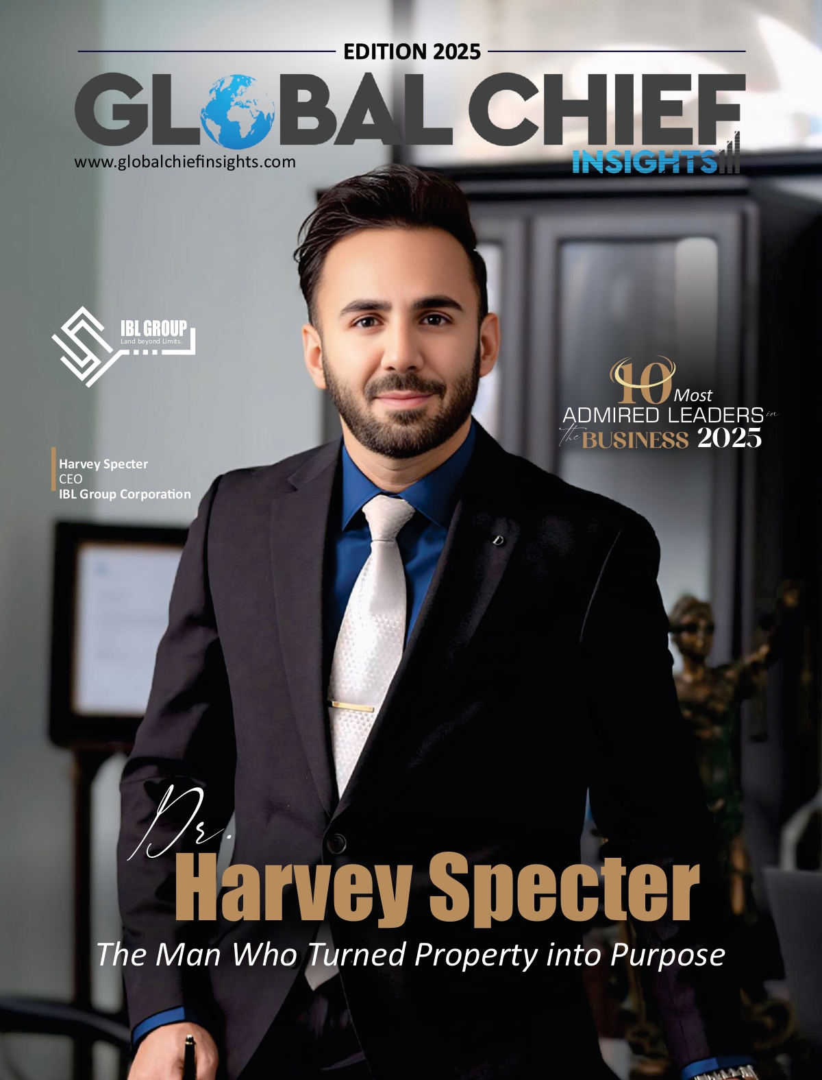 10 Most Admired Leaders in Business 2025 - Cover